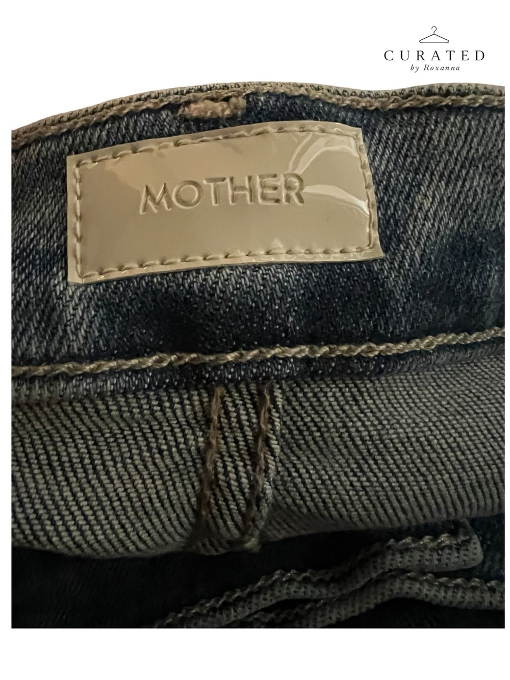 MOTHER The Kick It Bitchin' Jeans | Size 30 | High Rise Straight Leg | NWT - Picture 4 of 7